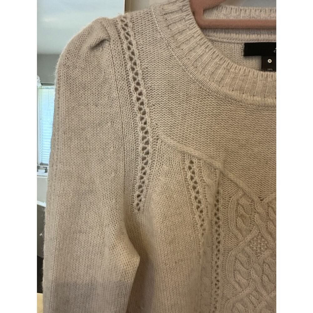 Aqua 100% cashmere light pink sweater - Picture 7 of 10